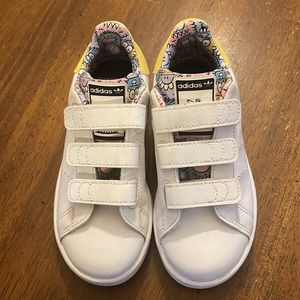 ADIDAS ORIGINALS X KEVIN LYONS TODDLER STAN SMITH - size 11k